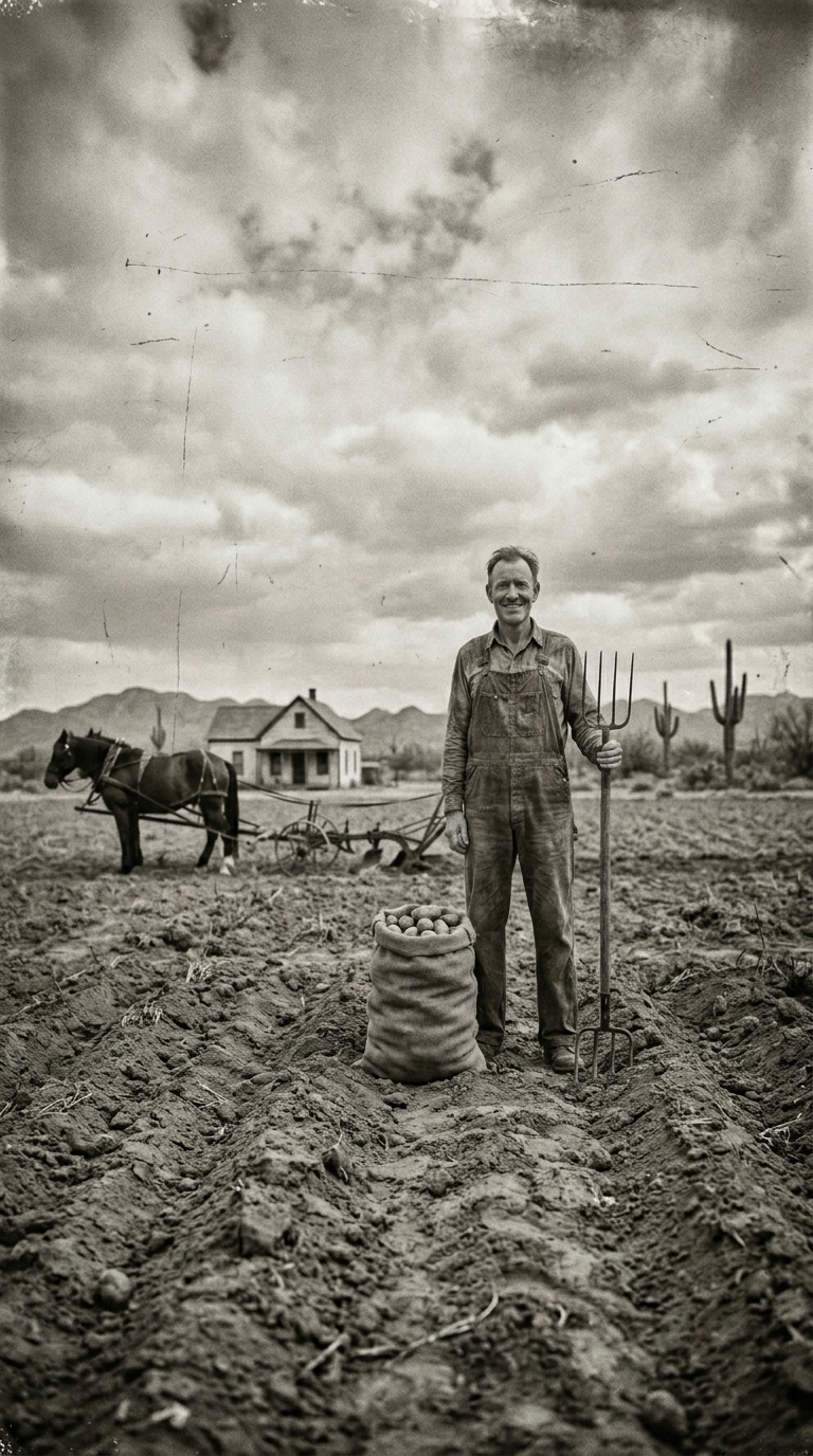 Retrato hist&oacute;rico familiar en el campo